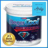 สีน้ำทาภายนอก BEGER CoolDiamond7 BASE B เนียน 9 ลิตรWATER-BASED EXTERIOR PAINT BEGER COOL DIAMONDSHIELD 7 BASE B SHEEN 9L **บริการเก็บเงินปลายทาง**