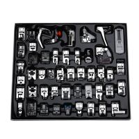 Professional 48pcs Sewing Machine Presser Feet Set for Brother, Babylock, Singer, Janome, Elna, Toyota, New Home, Simplicity, Kenmore,