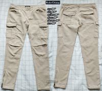 Rodeo Crowns Cargo Pants กางเกงคาร์โก้ 6 กระเป๋า-สีเบจ ไซส์ 30"เอวต่ำ(ขอท่านที่สะโพกไม่เกิน 36")(สภาพเหมือนใหม่ ไม่ผ่านการใช้งาน)