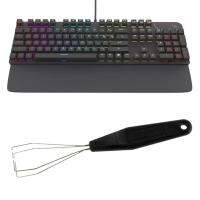Mechanical Keyboard CIY Dual-purpose Steel Wire Shaft Cap Extractor Changing Key Key Lifter Shaft D3I2