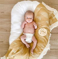 Newborn Lounger Baby Nest Portable Crib Travel Bed Baby Bassinet Cotton Crib Baby Crib Bumper Cuna Portatil Para Bebe 75x45cm