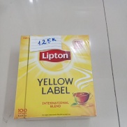 AAA Trà tui lọc lipton nhãn vàng 100 gói hộp