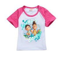 2021 New movie Luca Girls Boys Summer Set Kids Sports T shirt+Pants 2-piece set Baby Clothing Comfortable outfits Pyjamas2-16Y