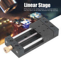 Linear Stage Actuator คู่มือการเลื่อนตารางอลูมิเนียมอัลลอยด์ความแม่นยำสูงพร้อมฐาน