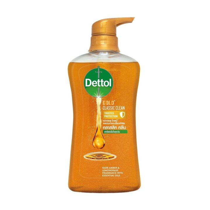 แพ็ค2-ครีมอาบน้ำ-dettol-ขนาด-500-มล-ลดการสะสมของแบคทีเรีย-สูตรโกลด์-คลาสสิค-คลีน-ครีมอาบน้ำเดตตอล-สบู่เดทตอล-ครีมอาบน้ำเดทตอล-สบู่เหลวเดทตอล-เจลอาบน้ำdettol-สบู่-สบู่อาบน้ำ-ครีมอาบน้ำหอมๆ-สบู่เหลวอาบน