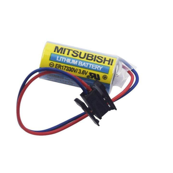 mr-bat-แบตเตอรี่ลิเธียม-mitsubishi-servo-แบบดั้งเดิมดั้งเดิม-2023-2022-a6bat-er17330v-3-6v-พร้อมปลั๊ก