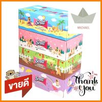 กระดาษเช็ดหน้า SCOTT BOX 115 แผ่น แพ็ค4FACIAL TISSUE SCOTT BOX 115 SHEETS PACK 4 **ใครยังไม่ลอง ถือว่าพลาดมาก**