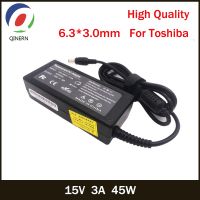 QINERN 15V 3A 45W 6.3x3.0mm AC Laptop Charger For Toshiba PA3241U-2ACA PA2450U PA3049U-1ACA Portable Adapter Power Supply