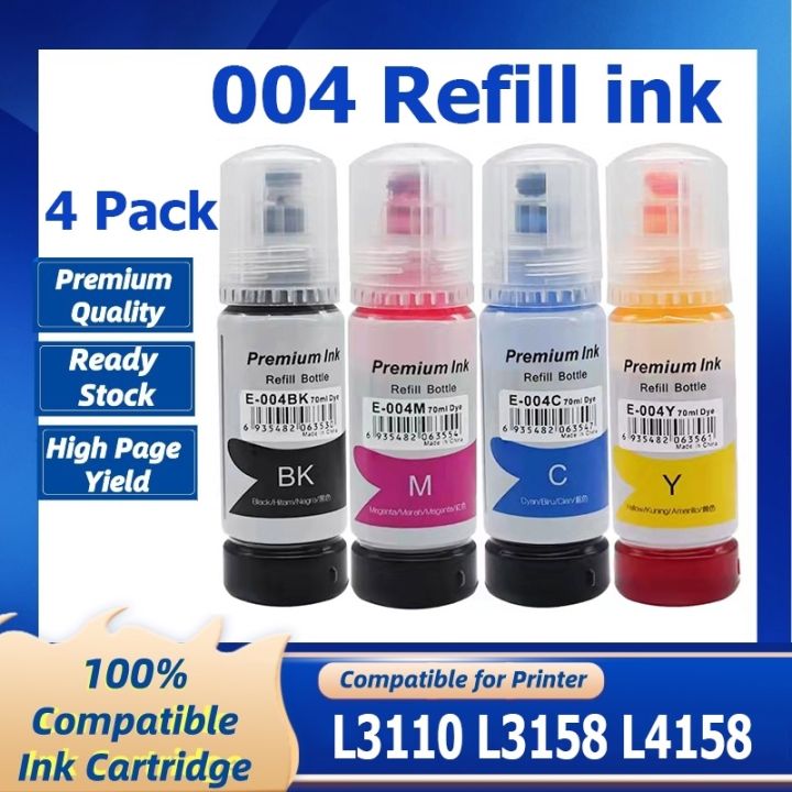 Pack Refill Epson Ink Dye Ink For Inkjet Printer L L