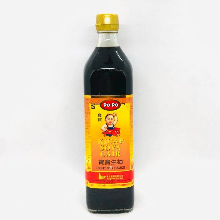 POPO Light Soy Sauce 寶寶生抽 720ml Lazada