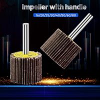 【cw】 16 80mm 80 Grit Sanding Flap Disc Abrasive Grinding Accessories Sandpaper Polishing Tools 6mm Shank 【hot】