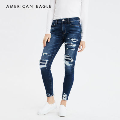American Eagle Ne(x)t Level High-Waisted Jegging Crop กางเกง ยีนส์ ผู้หญิง เจ็กกิ้ง ครอป เอวสูง (WJS 043-2443-990)