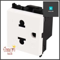 เต้ารับเดี่ยว 3 ขา มีม่านนิรภัย SCHNEIDER F1426UESM สีขาวSINGLE SOCKET WITH SAFETY SHUTTERS SCHNEIDER F1426UESM 3-PIN WHITE **ราคารวม Vat แล้วค่ะ ไม่มีบวกเพิ่ม**