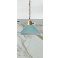 Macarons umbrella Pendant lamp modern Cafe Bar Restaurant Nordic pendant light with Switch Twisted Wire Copper E27 lamp holder