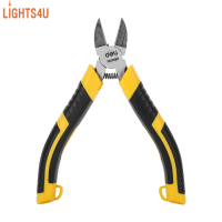 คีมปากเฉียง คีมตัดสายไฟ คีมตัดลวด คีมช่าง​ คีมปากตัด คีมสายไฟ Diagonal Cutting Plier จับง่าย ถนัดมือ คืนตัวไว ลดแรงในการทำงาน แข็งแรง ทนทาน lights4u