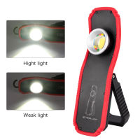 LED Working Light USB Rechargeable Camping Flashlight 2 Modes Outdoor Torch COB Lantern Emergency Light Magnet Car Repair Light