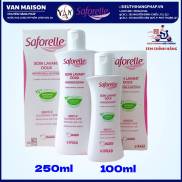 Dung dịch vệ sinh phụ nữ Saforelle dành cho da nhạy cảm dễ kích ứng 100ml