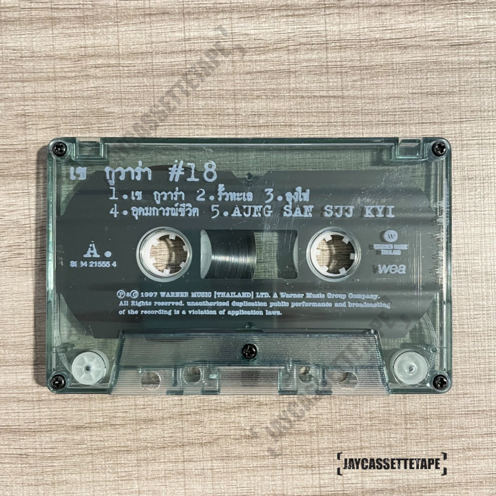 เทปเพลง-เทปคาสเซ็ท-cassette-tape-เทปเพลงไทย-คาราบาว-อัลบั้ม-เช-ยังไม่ตาย