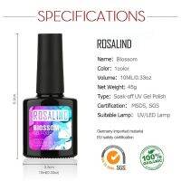 ROSALIND 10ml Blossom Gel Professional Soak Off DIY Long-Lasting