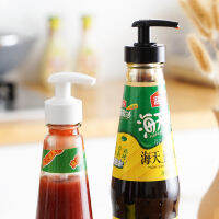 Quantitative 2ml Vacuum Oyster Sauce Pumps with Lock Ketchup Dispenser Pressure Nozzle Kitchen Cooking Tools