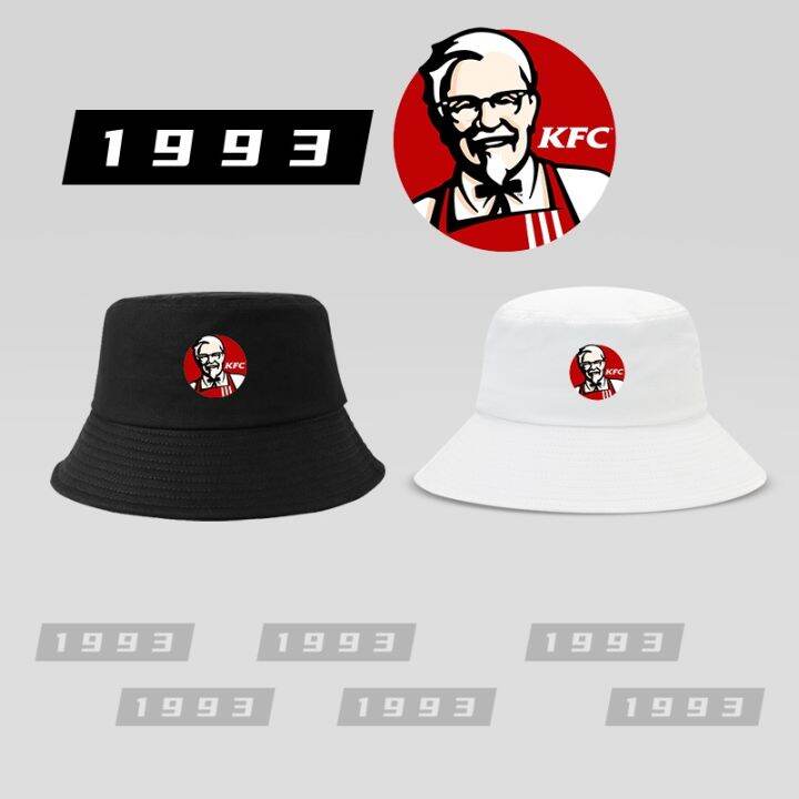 KFC Cap Bucket Hat Kentucky Fried Chicken CAP Sun Hat Fashion Fisherman