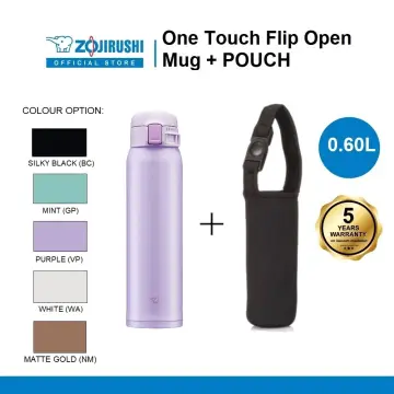 ZOJIRUSHI Water bottle One-touch stainless steel mug seamless 0.60