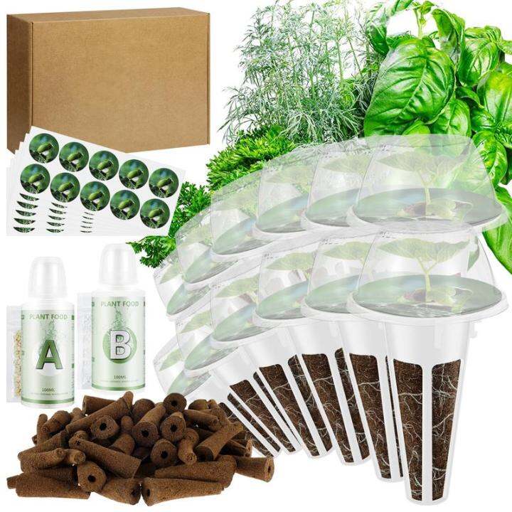 Clear Plant Pod Kit 148 Pcs Seed Pod Kit Reusable Plant Pod Kit Clear