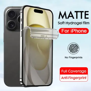 Hydrogel Film Screen Back Protector For iPhone 15 14 13 Pro 12 Mini 11 Pro  Max