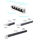 Dimmable Recessed Cree Strip Led Ceiling Lights 2w 4w 6w10w 20w 30 Cob Led Dwn Lights Ac220v Led Strip Lamp Indoor Lighting