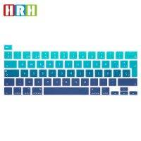 HRH Spanish Gradient Color Silicone Keyboard Skin Cover For MacBook New Pro 16 2019 A2141 M1M2 Chip A2338/A2251/A2289 2020 2022