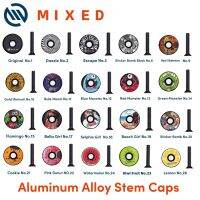 MIXED 32mm Headset Stem Caps Pack Aluminum Alloy with Screws for MTB Road Mountain Cycling Parts Accessories