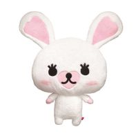 76CM Large mofy Plush toy Lovely rabbit Soft Stuffed Animal Dolls Sleeping Back Cushion Cute Stuffed rabbit Baby Accompany Doll