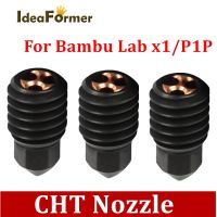 【LZ】✁◇  CHT Alto Fluxo Bico De Aço Endurecido bambu P1P bambu X1 Impressora 3D Hotend laboratório de carbono X1 Combo 500 ℃