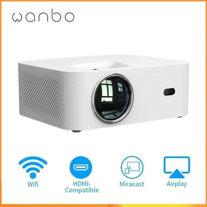 Wanbo X1 Projector Mini LED Projector WIFI 1280*720P No Support 1080P ...
