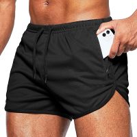 Men Running Shorts Summer Quick Dry Board Beach Short Pants Gym Fitness Clothes Workout Training Bottoms Football Sport Shorts