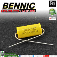 BENNIC C 1.5 uF 250V C-คาปาซิเตอร์ เสียงแหลม/คอมเดนเซอร์/ตัวเก็บประจุ C เสียงแหลม C ลำโพง พีเอ ซาวด์ เซนเตอร์ PA SOUND CENTER