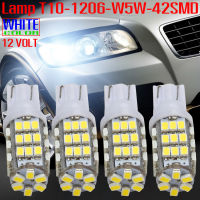 ไฟหรี่ LED-T10-1206-42SMD สีขาว