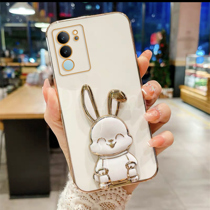 เคสมือจับสำหรับโทรศัพท์มือถือกระต่ายกัดลายการ์ตูนน่ารักสำหรับ-vivo-v29-5g-เคสซิลิโคนปลอกอ่อน-vivo-v29-v27-v27e-v25-v25e-v23-v23e-v27-pro-ฝาหลังกันกระแทก