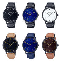 Casio Standard นาฬิกาข้อมือผู้ชาย รุ่น MTP-VT01B,MTP-VT01BL (MTP-VT01B-1B,MTP-VT01B-2B,MTP-VT01B-7B,MTP-VT01BL-1B,MTP-VT01BL-2B,MTP-VT01BL-5B)