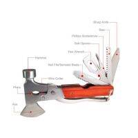 รุ่นแนะนำ - คีม ค้อน ขวานพกพาอเนกประสงค์ สารพัดประโยชน์ Outdoor Multifunctional Axe Hammer