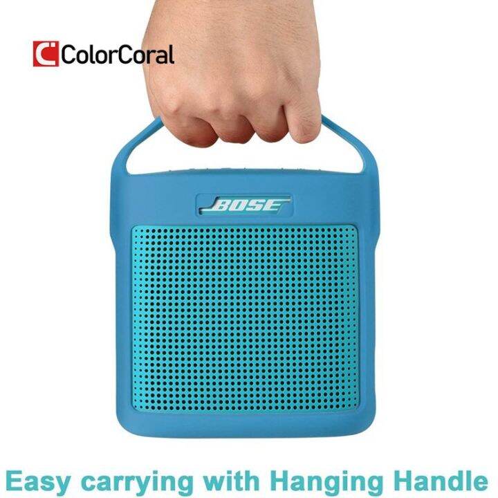 colorcoral-silicone-case-for-bose-soundlink-color-ii-bluetooth-speaker-travel-carrying-case-speaker-cover-stand-up-speaker-protective-case-with-handle