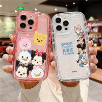 เคส Y02 Y35สำหรับ VIVO Y16 Y02S Y22S Y11 Y12รองรับการกระแทก Y33S Y15 Y17 Y15S Y20 Y21 Y20S น่ารักฟูนี่หมีเมาส์เป็ดใบหน้าเคสป้องกันการตกกันกระแทก