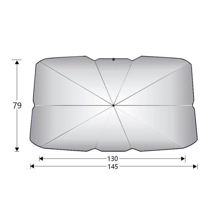 yonuoร่มกันแดดในรถยนต์-เป็นม่านบังแดด-สะท้อนแสงแดด-uv-ลดความร้อนภายในรถ-มีให้เลือก-2-ขนาด