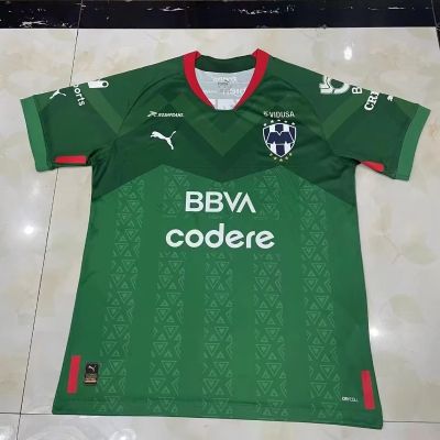 เสื้อกีฬาแขนสั้น ลายทีมชาติฟุตบอล Monterrey Green Edition Jersey S-XXXXL 2022