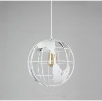 SOLLED Retro Wrought Iron Globe Shape Celling Lamp For Hallway Study Restaurant【คลังสินค้าพร้อม】