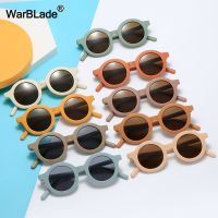 【YF】☌┇✙  WarBLade Fashion Round Children Sunglasses Classic Boys Kids Glasses UV400 Protection Eyewear Baby De Sol