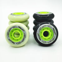 8 Pieceslot 85A Street Invaders Skating Wheel For Roller FSK Slalom Patines Shoes 76MM 80MM Roller Wheels Inline Roller Tyre