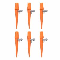 6PCS Automatic Plant Self Watering Spikes With Control Tap Watering Systems  Garden Hoses