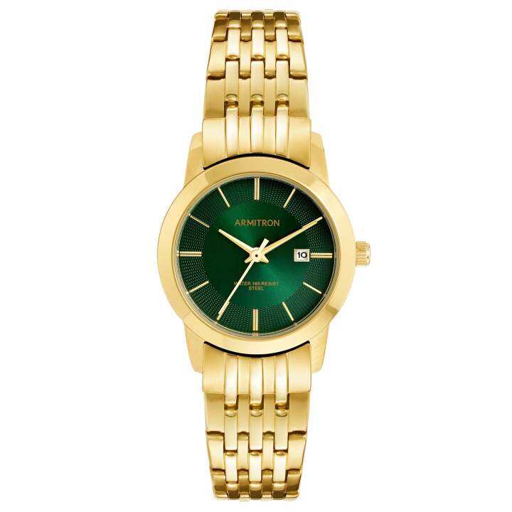 Armitron Rose Gold Stainless Steel Bracelet Analog Watch AR75/5824GNGP