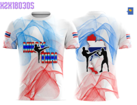 Thailand Map Design, Muay Thai 3D T-shirt